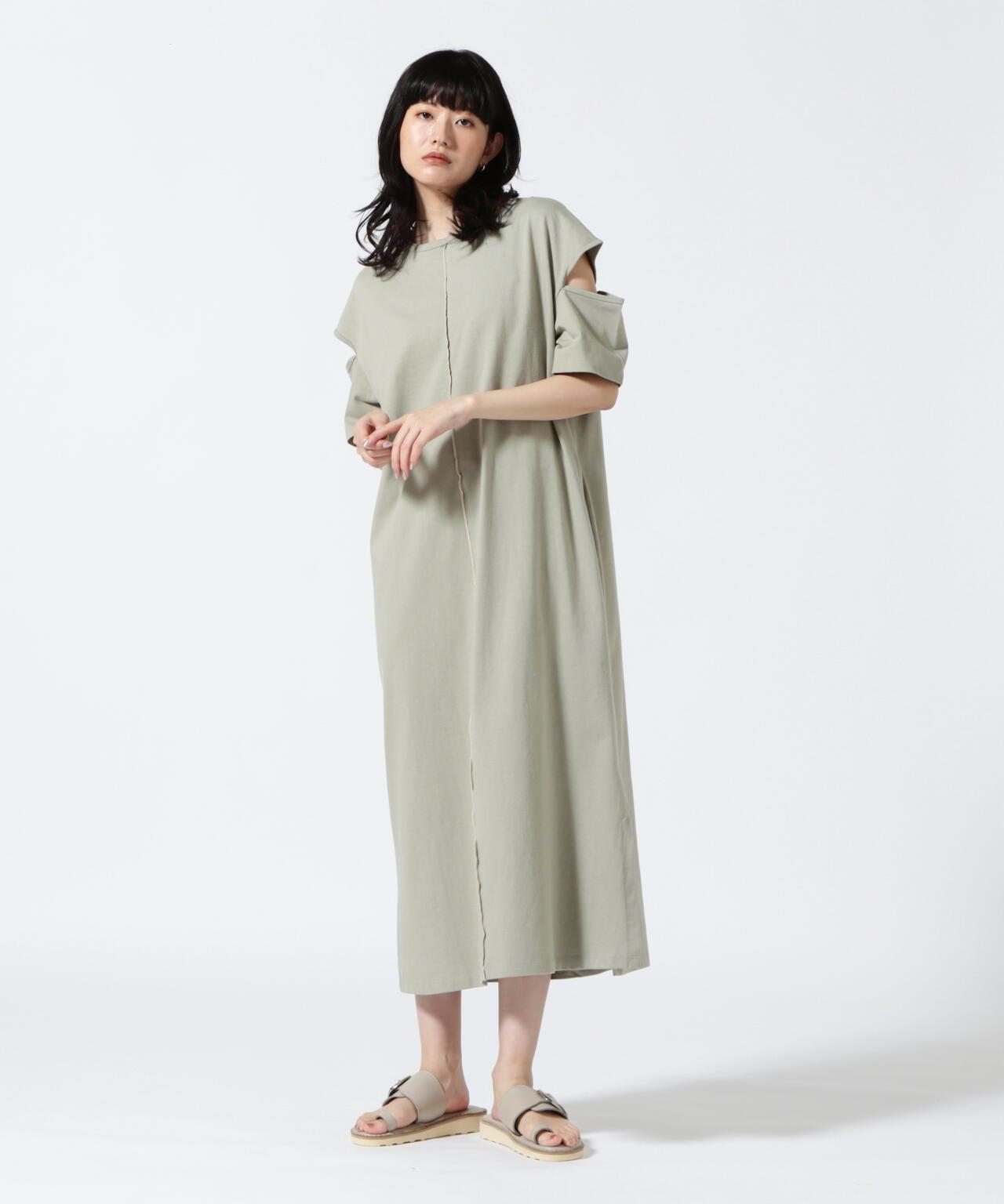 DROIT BELLO(ドロイトベロ) 袖側開衩連衣裙