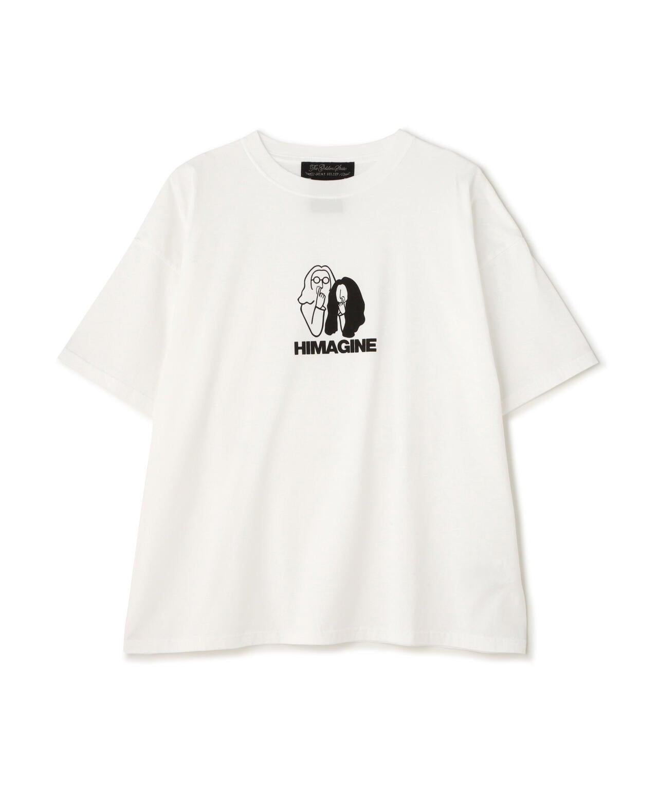 REMI RELIEF 聯名產品染色 25/-天竺大尺碼T恤(HIMAGINE)