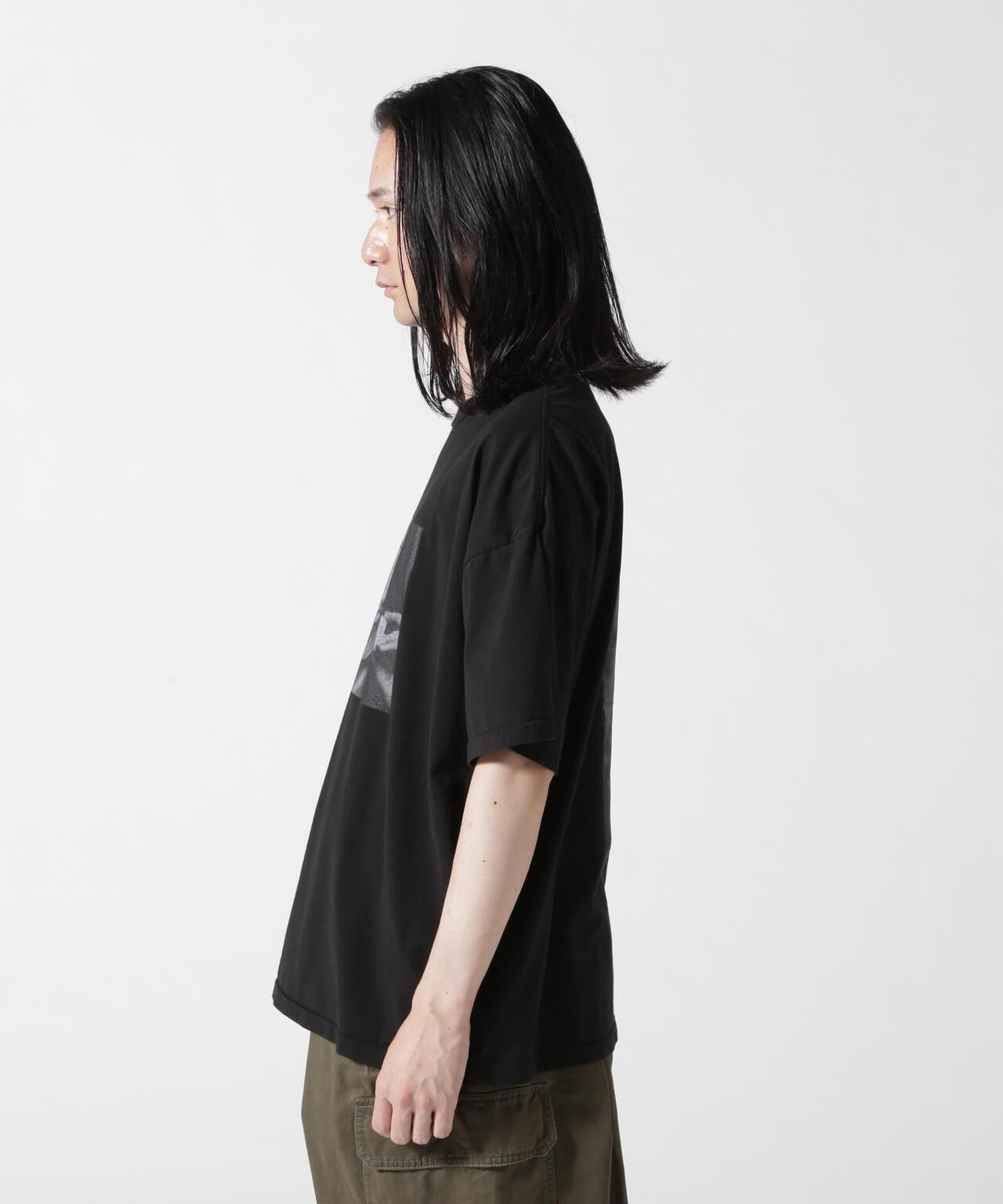 REMI RELIEF 聯名產品染色 25/-天竺大尺碼T恤(PHOTO)