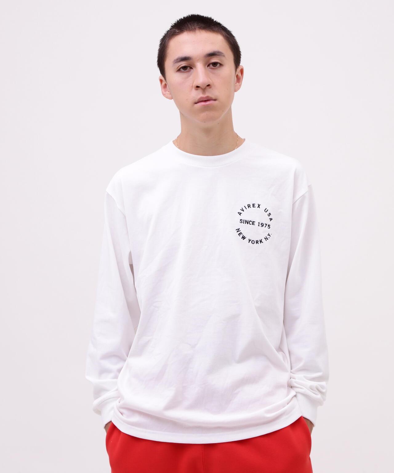 VARSITY LOGO 長袖T恤 / AVIREX / 阿維雷克斯