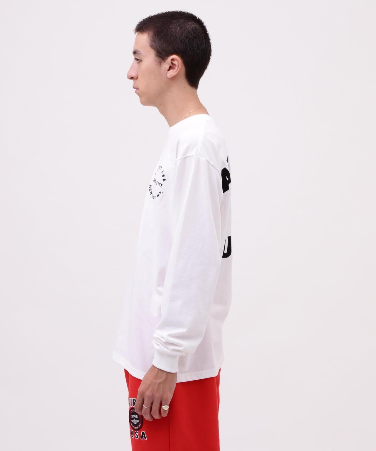 VARSITY LOGO 長袖T恤 / AVIREX / 阿維雷克斯