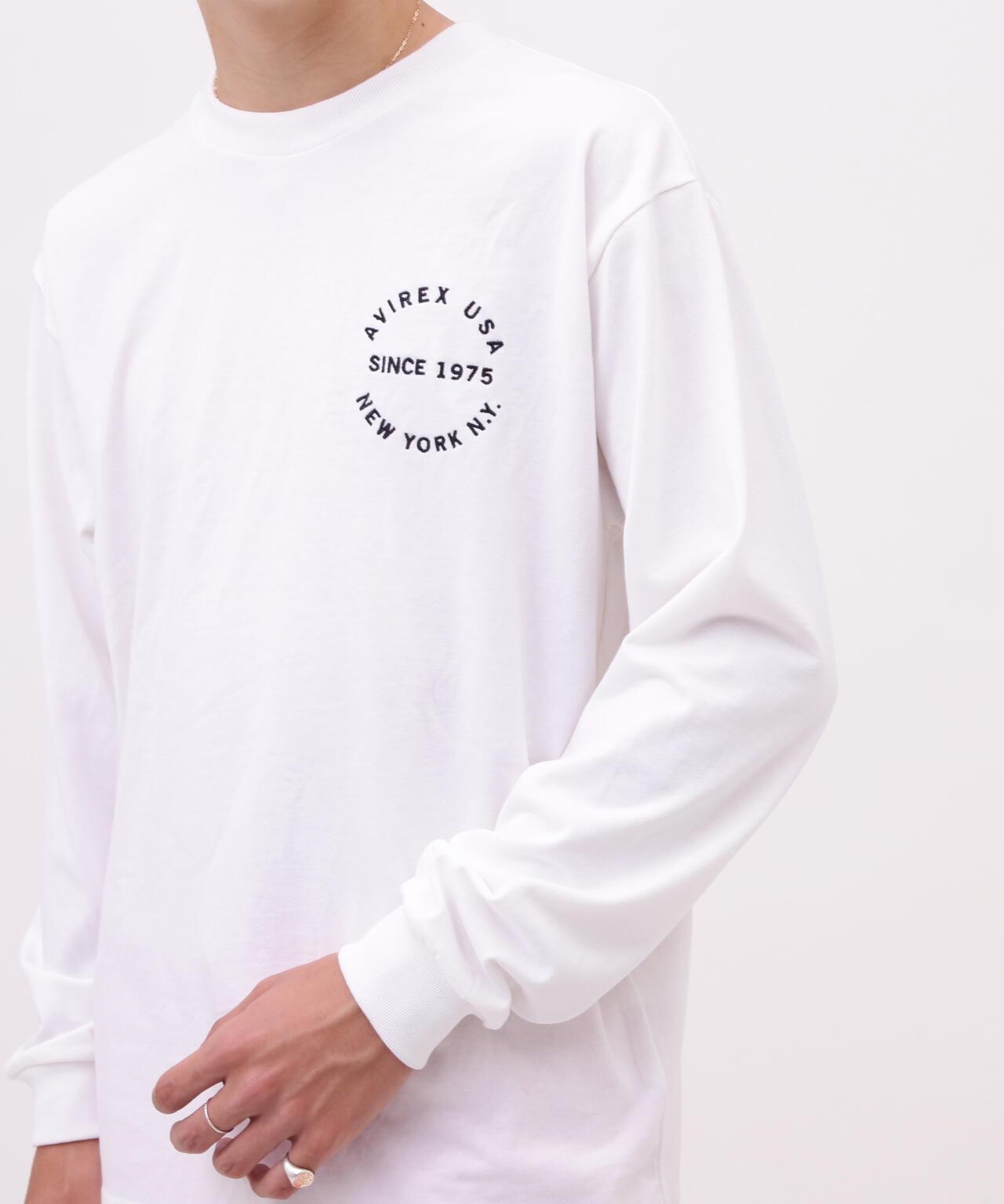 VARSITY LOGO 長袖T恤 / AVIREX / 阿維雷克斯