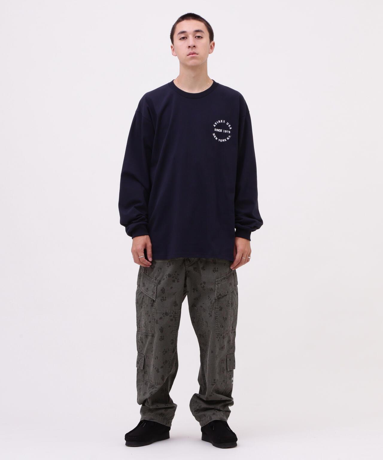 VARSITY LOGO 長袖T恤 / AVIREX / 阿維雷克斯