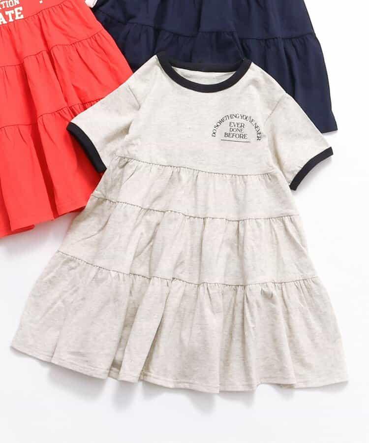 【連衣裙】3色3款校園層疊連衣裙