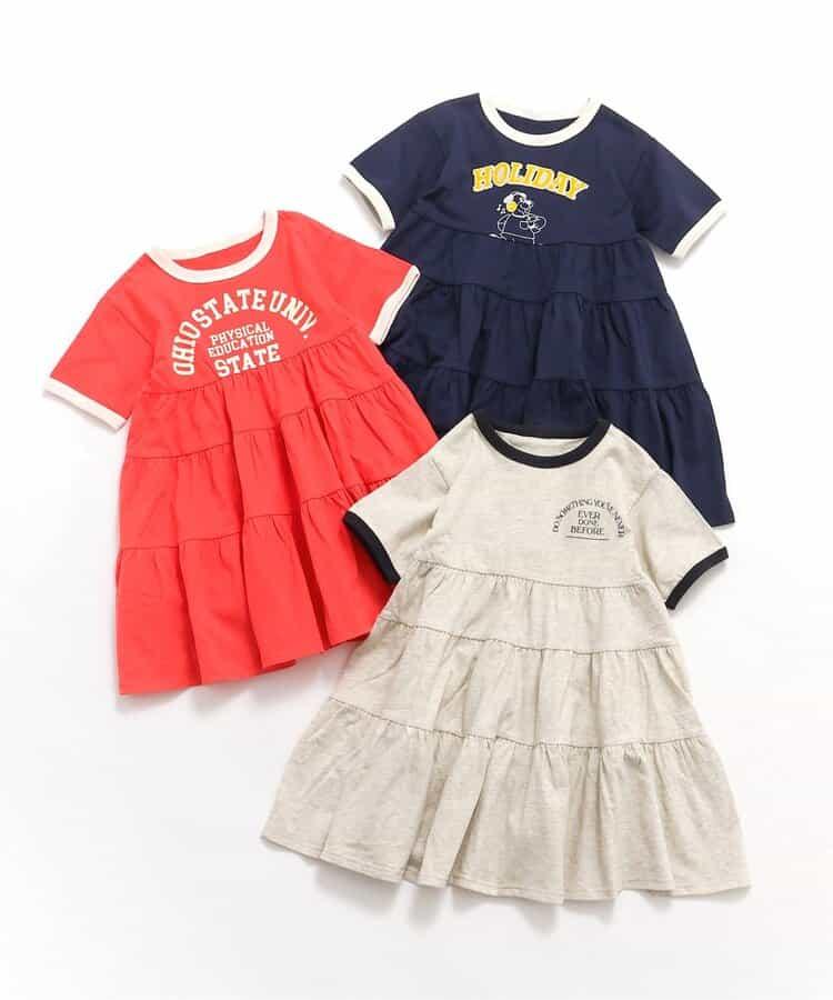 【連衣裙】3色3款校園層疊連衣裙