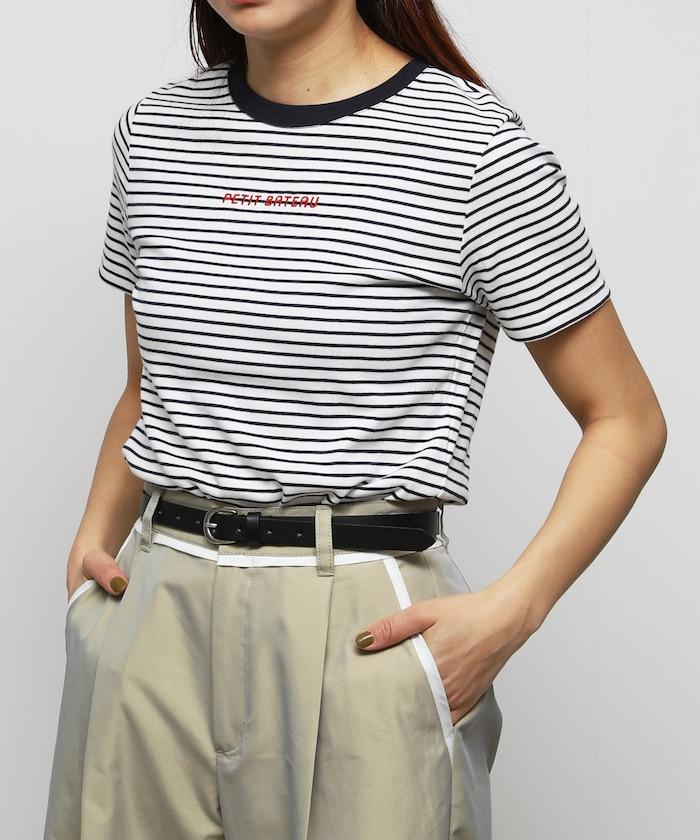 聯名標誌 圓領T恤 / 獨特小標誌T恤