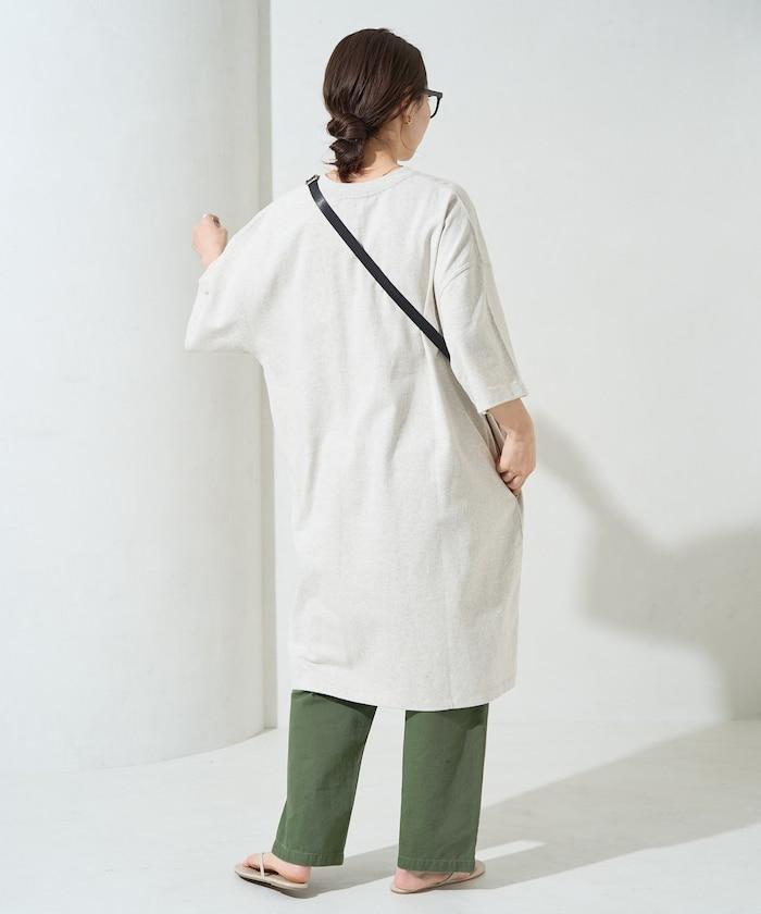 大尺寸T恤短袖迷你連衣裙