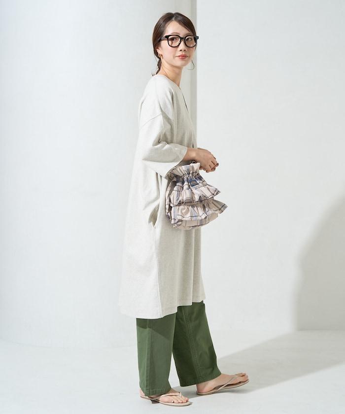 大尺寸T恤短袖迷你連衣裙