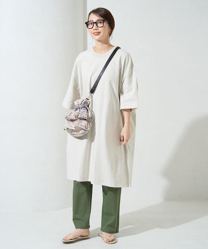 大尺寸T恤短袖迷你連衣裙