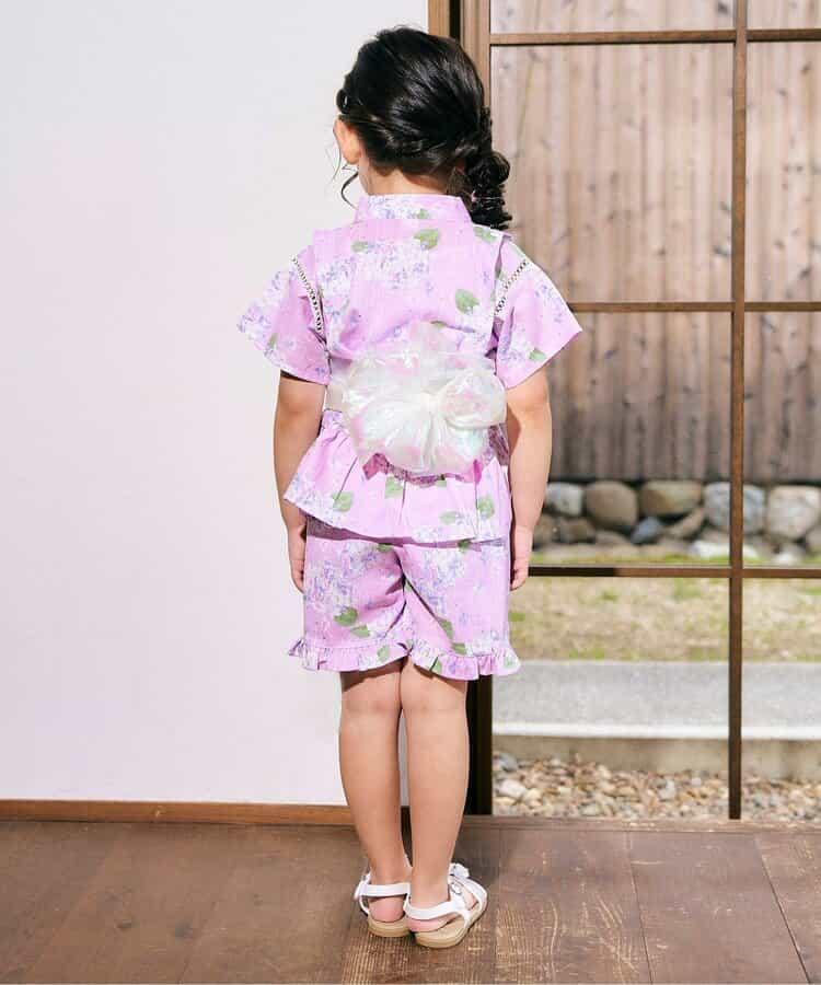 【連衣裙】蘋果的優雅女孩浴衣