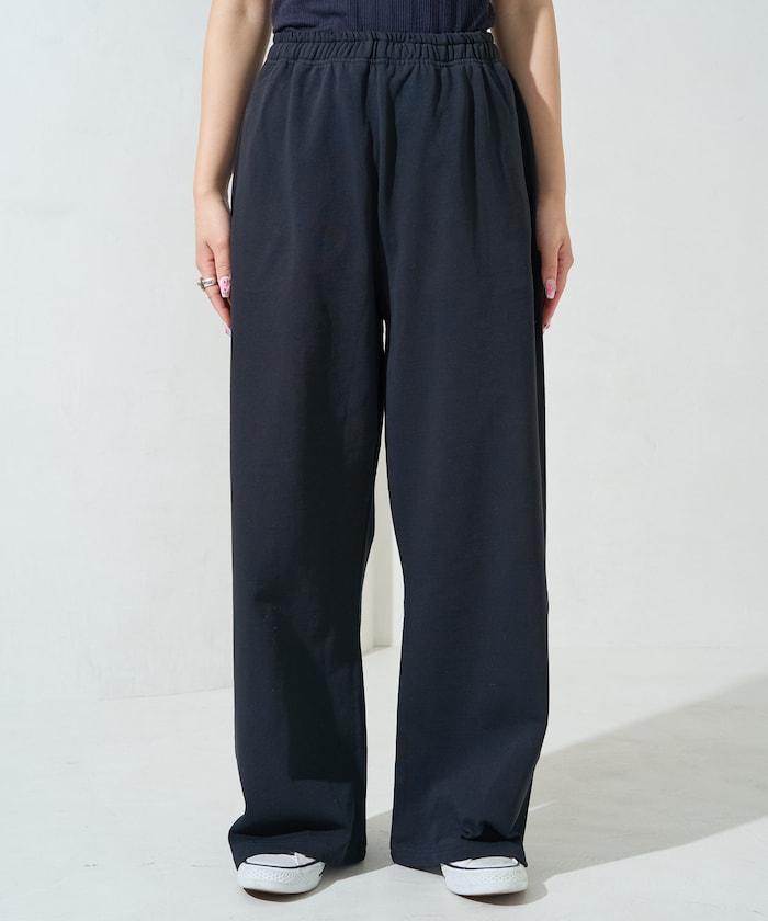 V領法式短袖褲裝套裝(T恤衫·休閒褲)