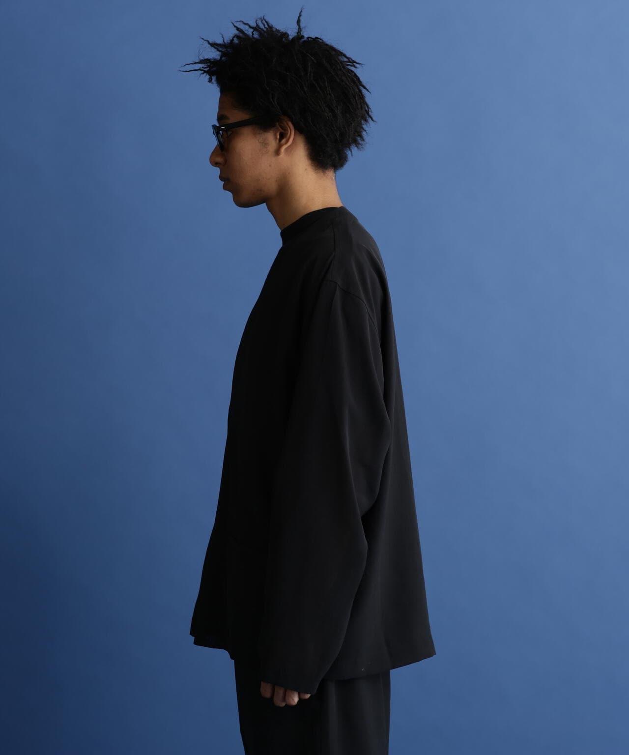 SLUB CHIFFON CARDIGAN/亞麻紗雪紡開衫