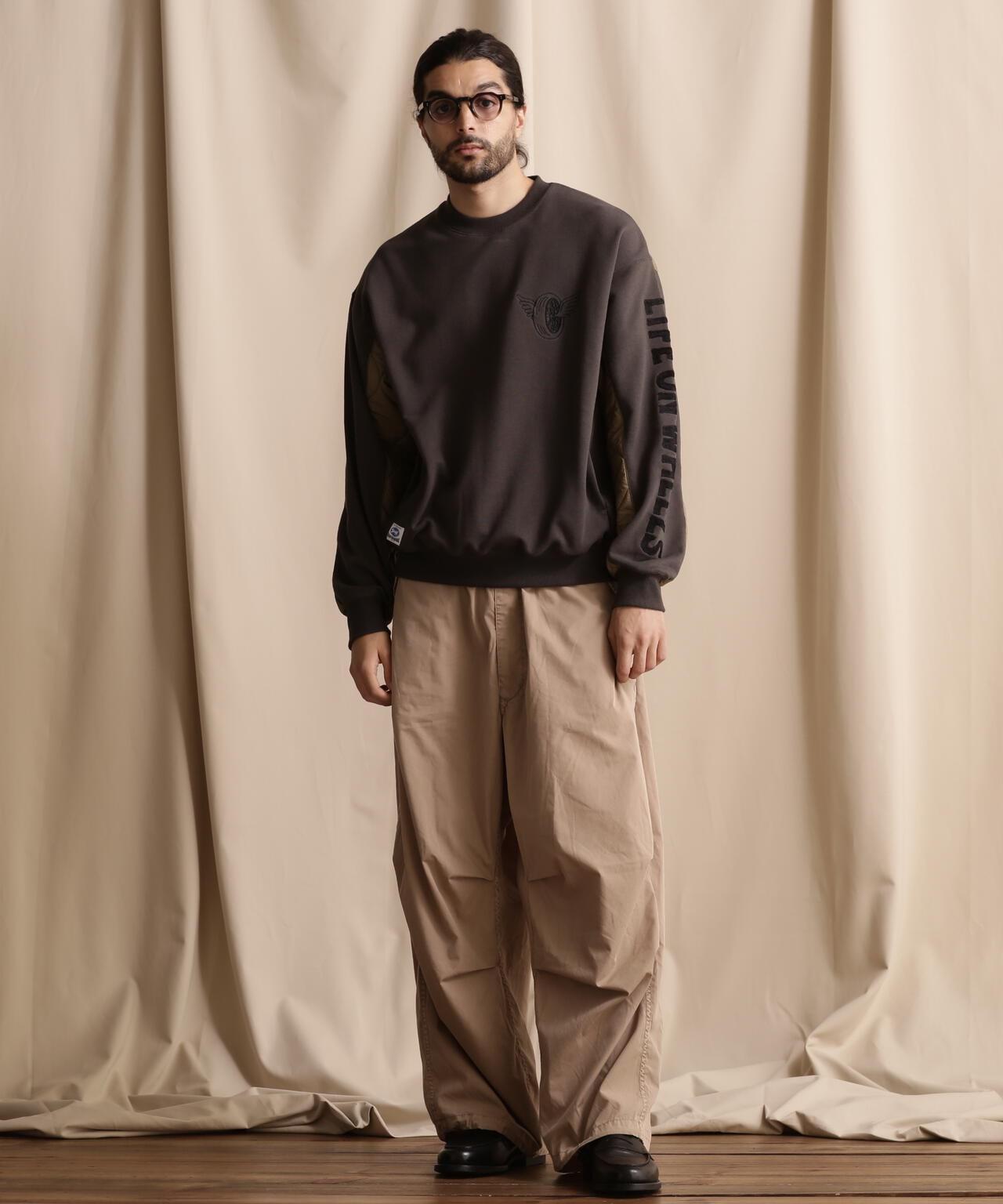 直營限定/褪色闊腿褲/Fade Over Pants