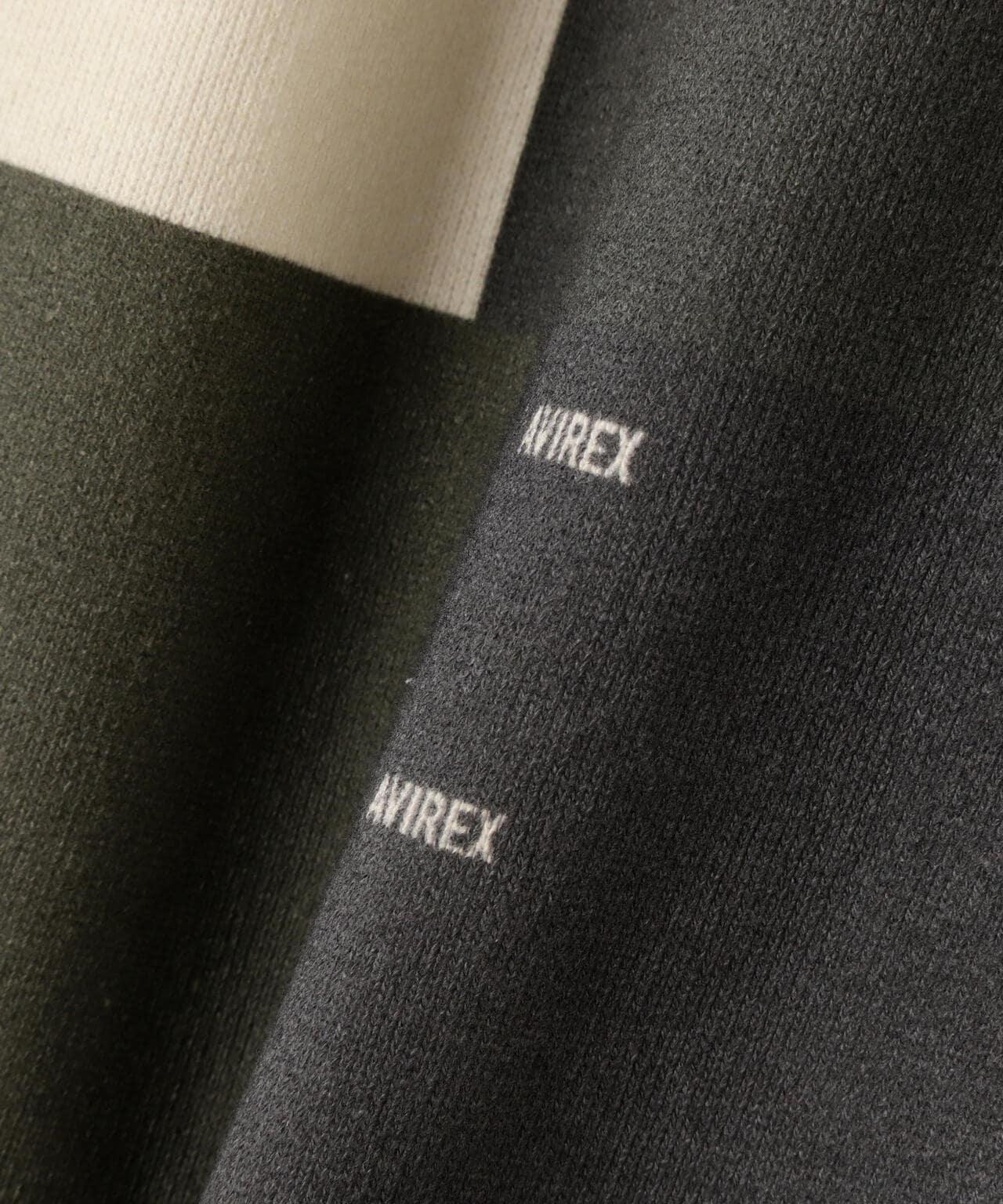 CREW NECK SWEAT GEOMETRY / 圓領衛衣 幾何圖案 / AVIREX / 阿維雷克斯