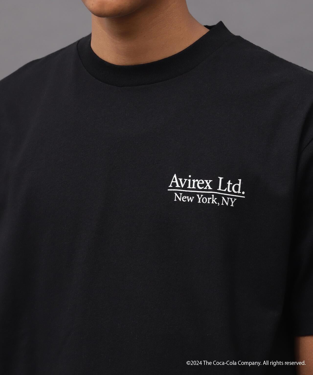 AVIREX / 可口可樂 90年代照片印花T恤