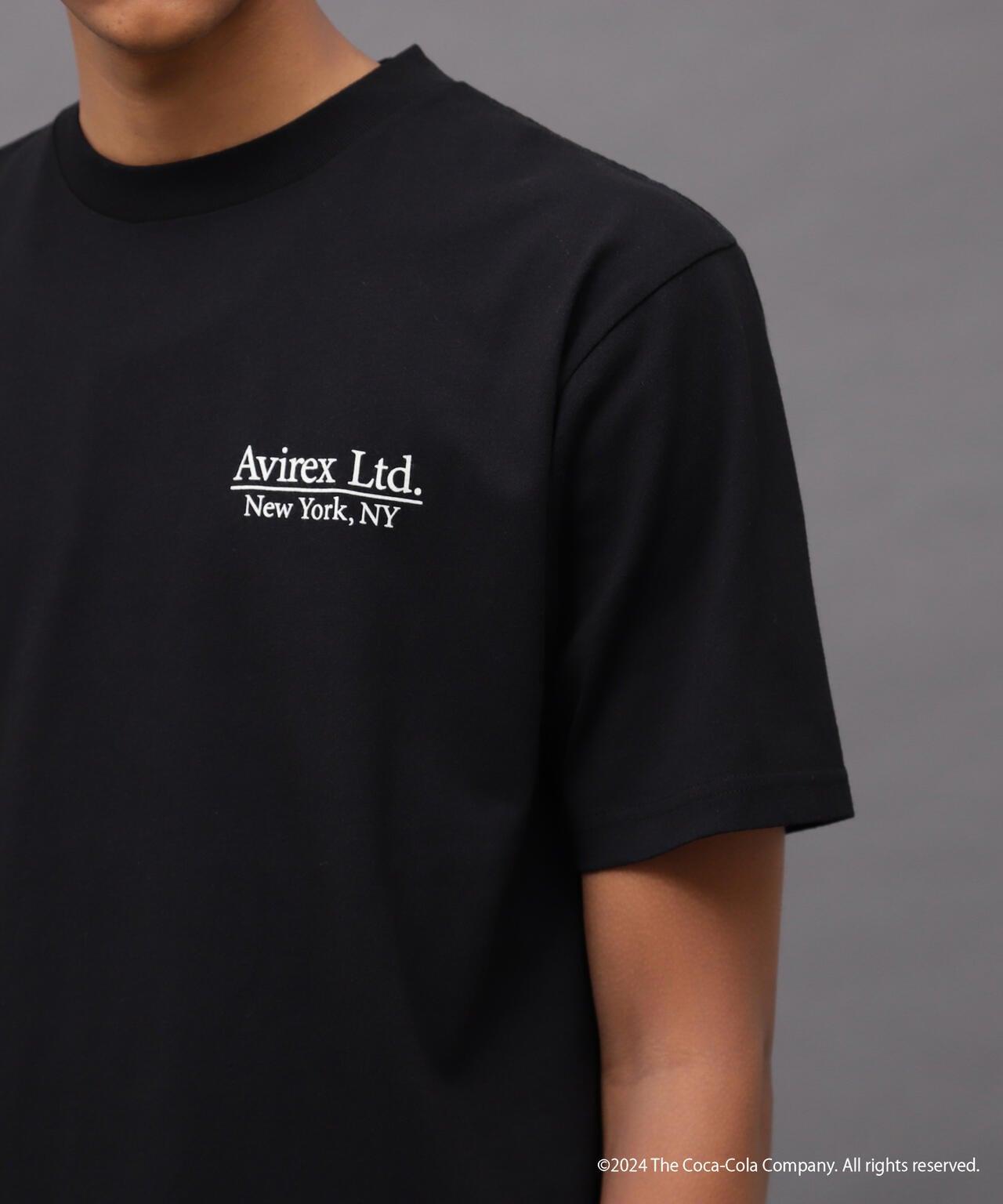 AVIREX / 可口可樂 90年代照片印花T恤