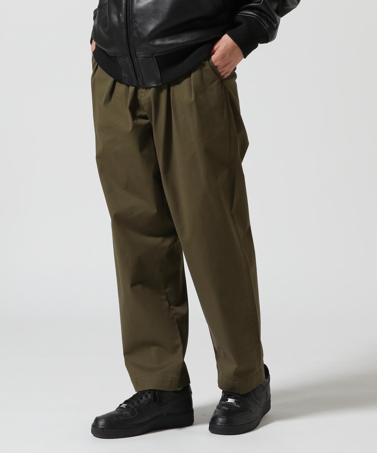 TWO TACK PANTS / 雙褶褲 / AVIREX / 阿維雷克斯