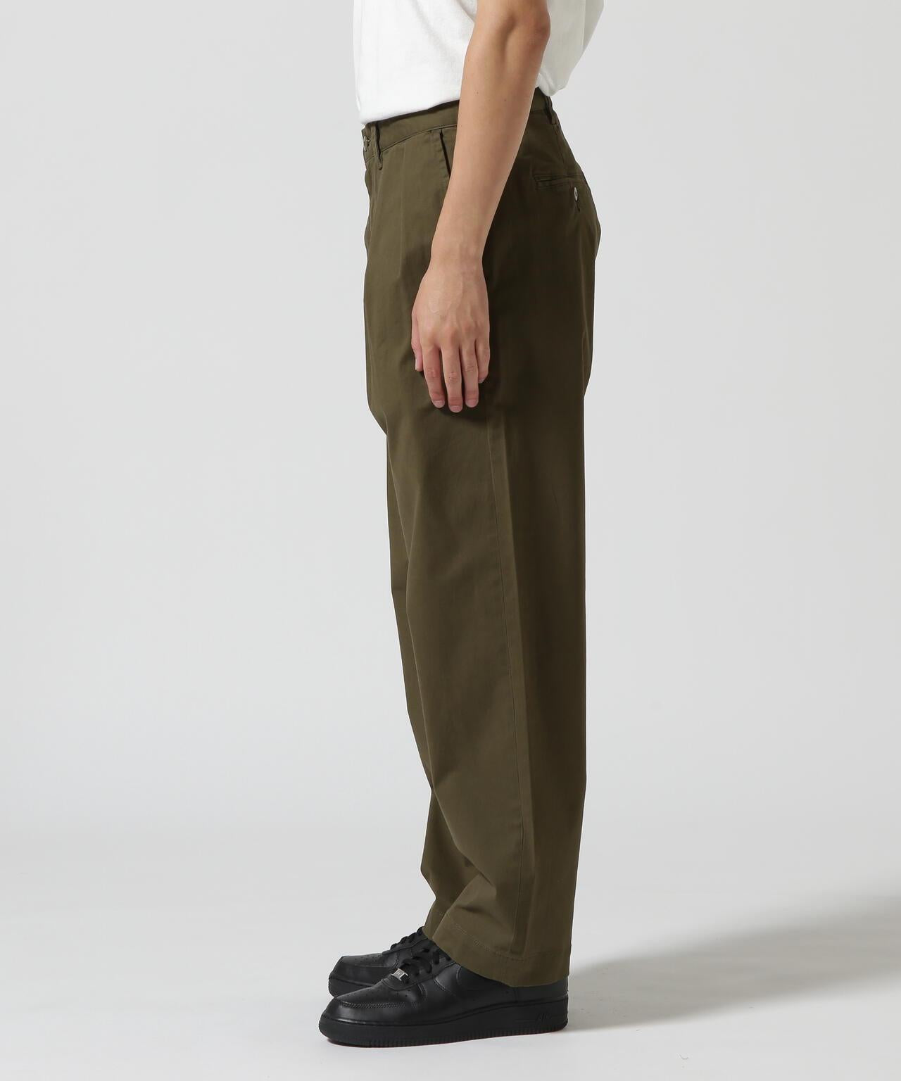 TWO TACK PANTS / 雙褶褲 / AVIREX / 阿維雷克斯