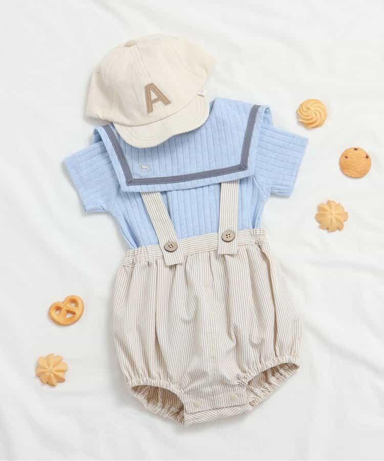 氈布標誌嬰兒帽