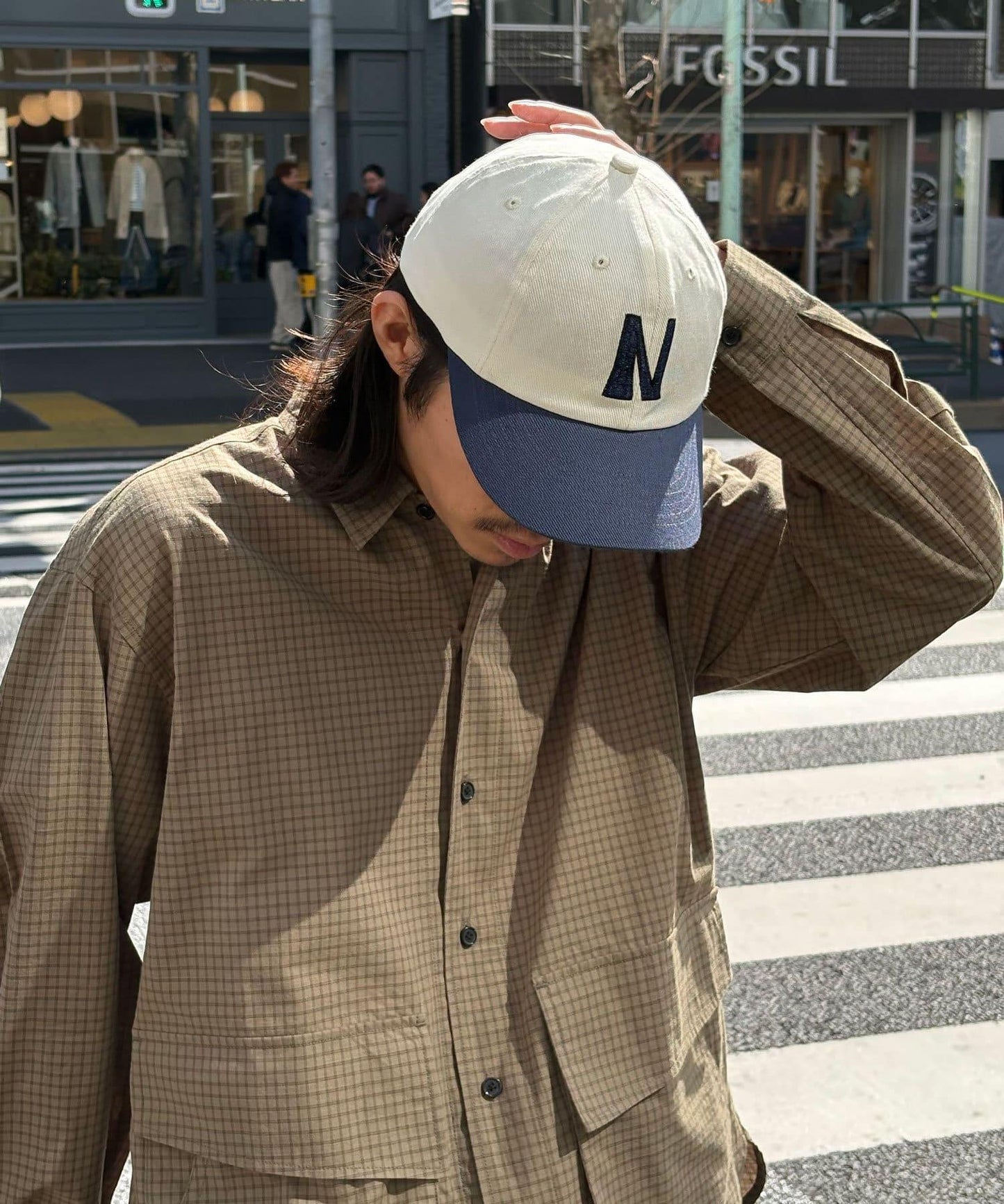 雙色棒球帽