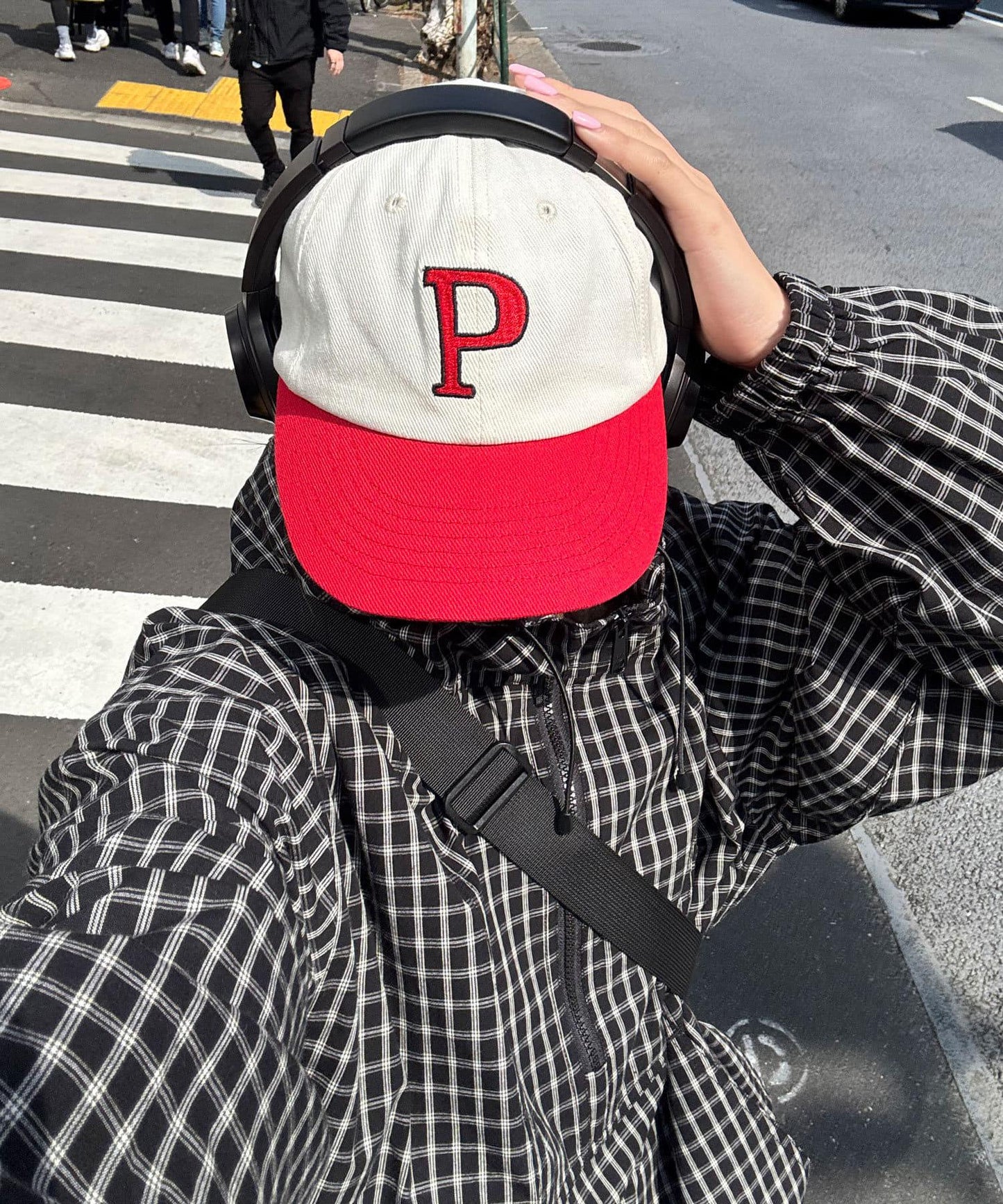 雙色棒球帽
