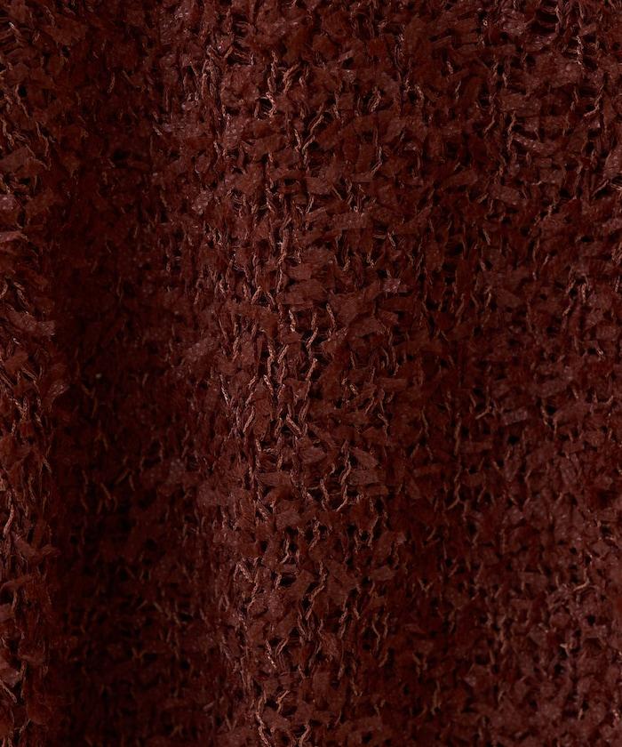 前蝴蝶結針織馬甲