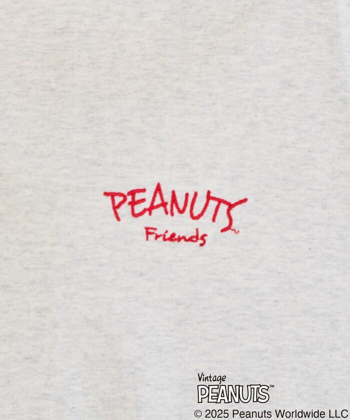 聯名/《史努比》/ Snoopy / 分散印花 刺繡 短袖 T恤【限定推出】
