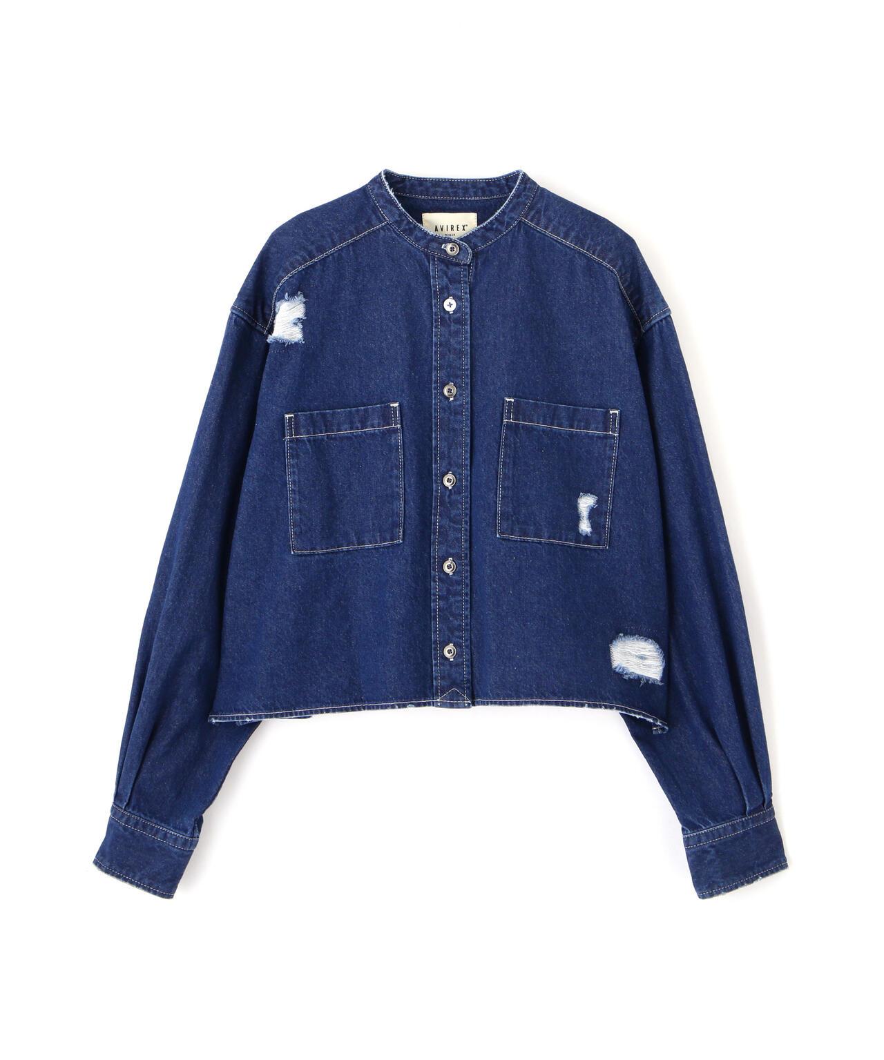 《 LIMITED Belle LINE》長袖牛仔襯衫/牛仔襯衫