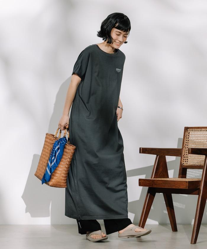 聯名 側拉鍊連衣裙