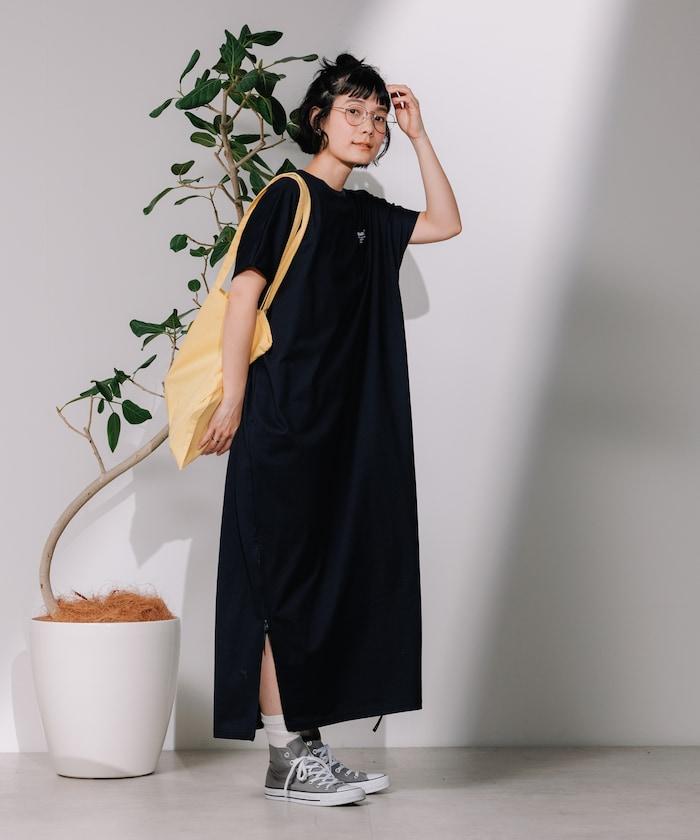 聯名 側拉鍊連衣裙