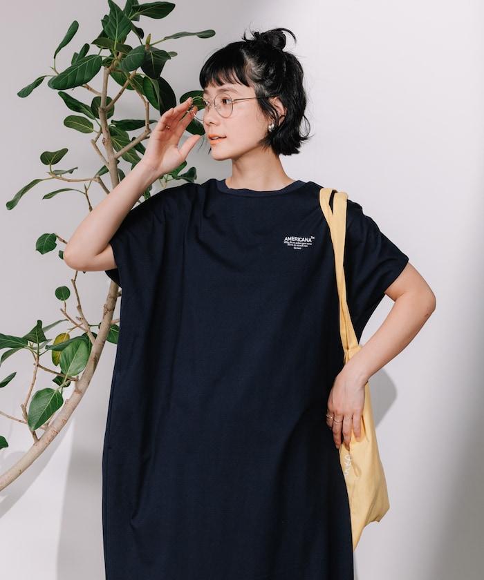 聯名 側拉鍊連衣裙