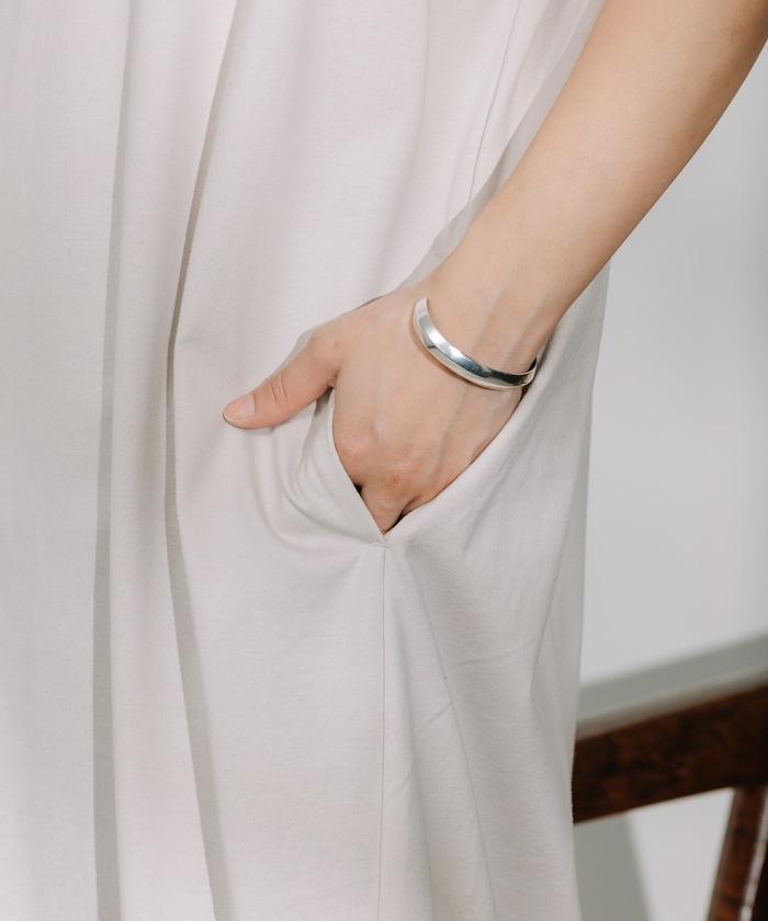 聯名 側拉鍊連衣裙