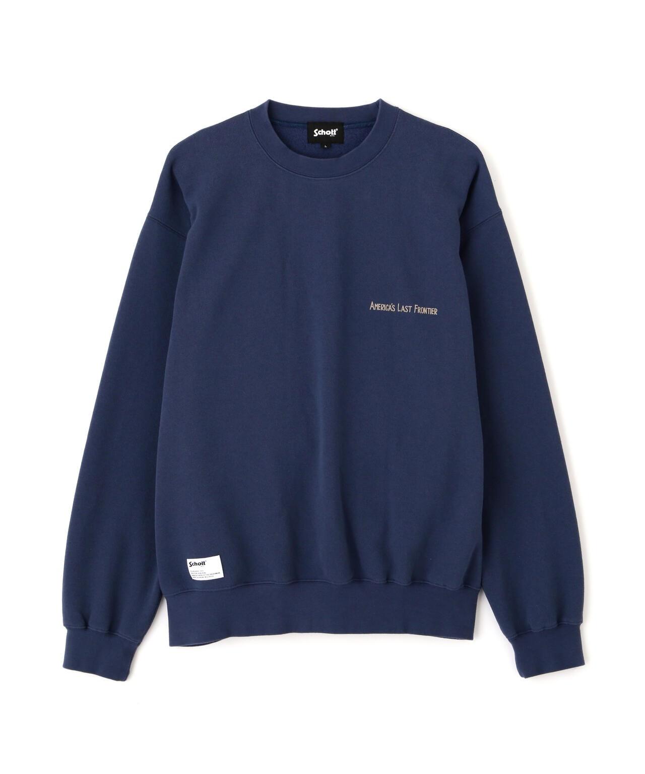 CREW NECK 毛衣 鷹和地圖