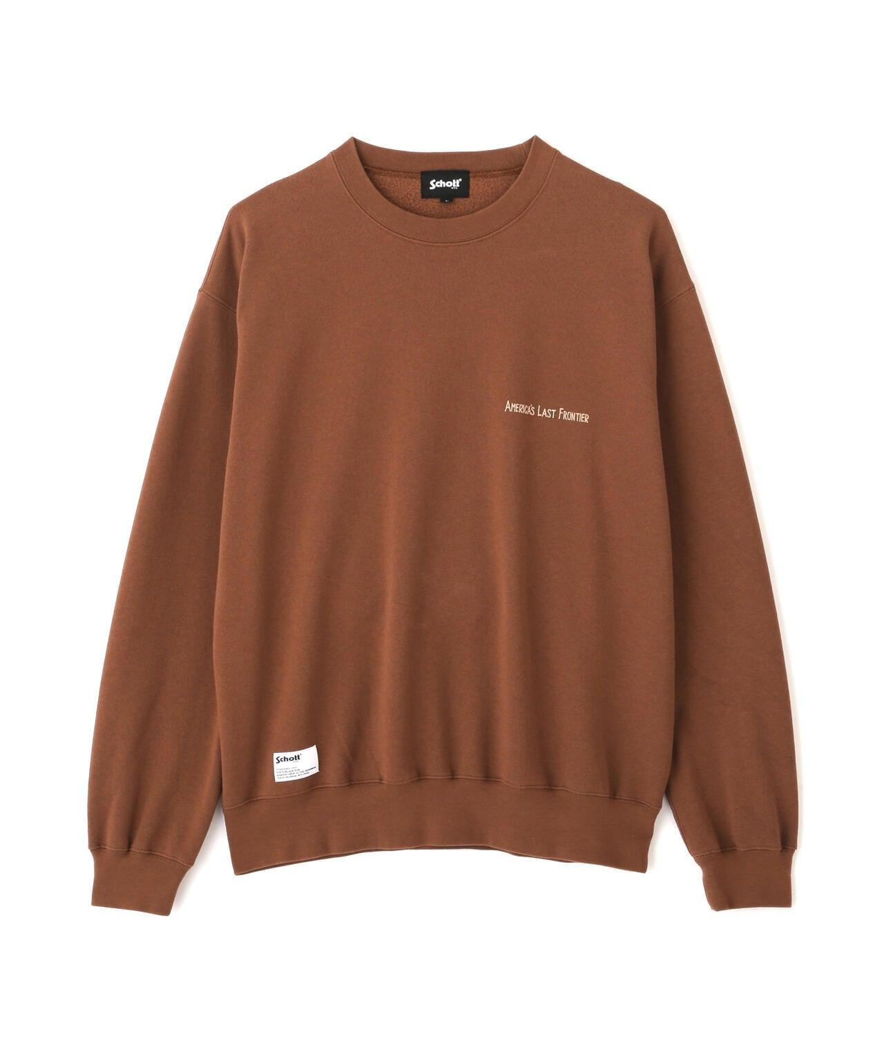 CREW NECK 毛衣 鷹和地圖