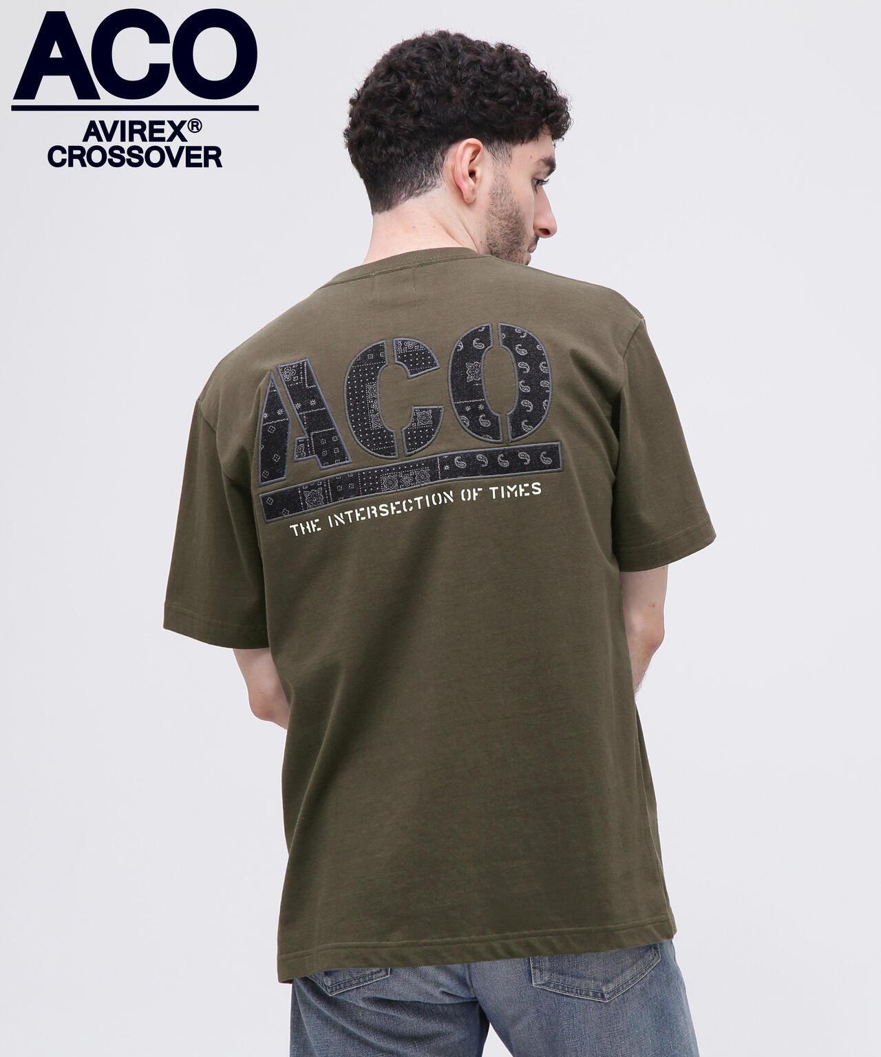 《CROSSOVER》牛仔口袋T恤 / AVIREX