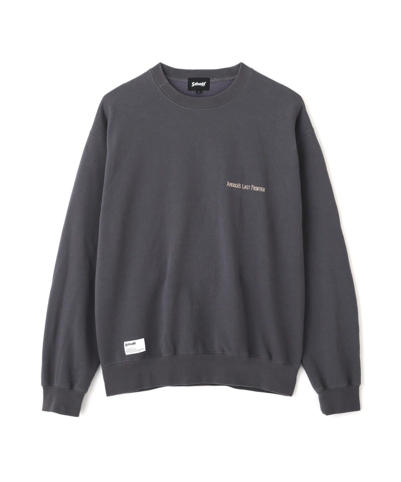 CREW NECK 毛衣 鷹和地圖
