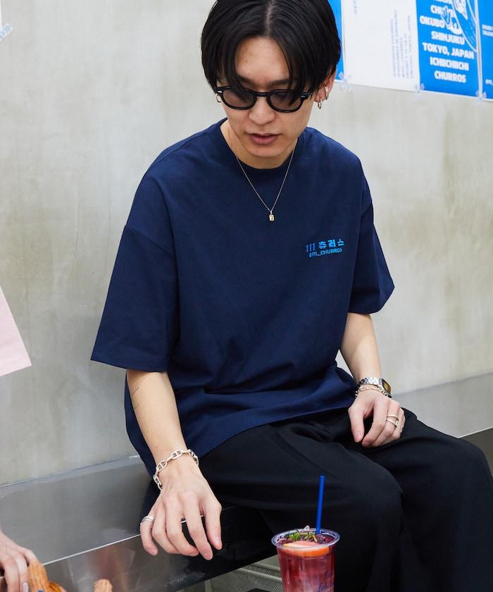 111根冬甩×FREAK'S STORE 大尺寸 後背印花 圓領 T恤