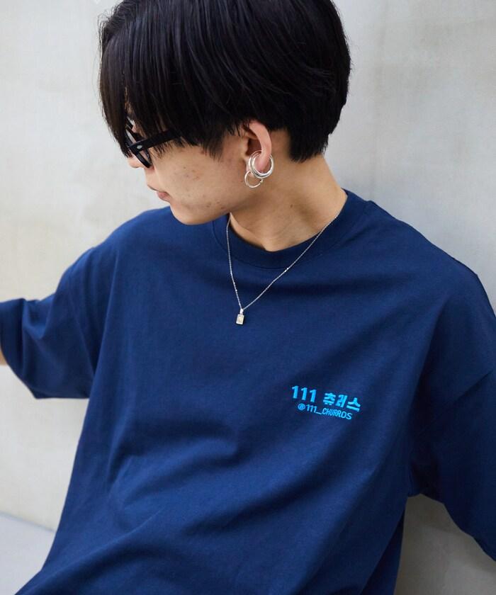 111根冬甩×FREAK'S STORE 大尺寸 後背印花 圓領 T恤