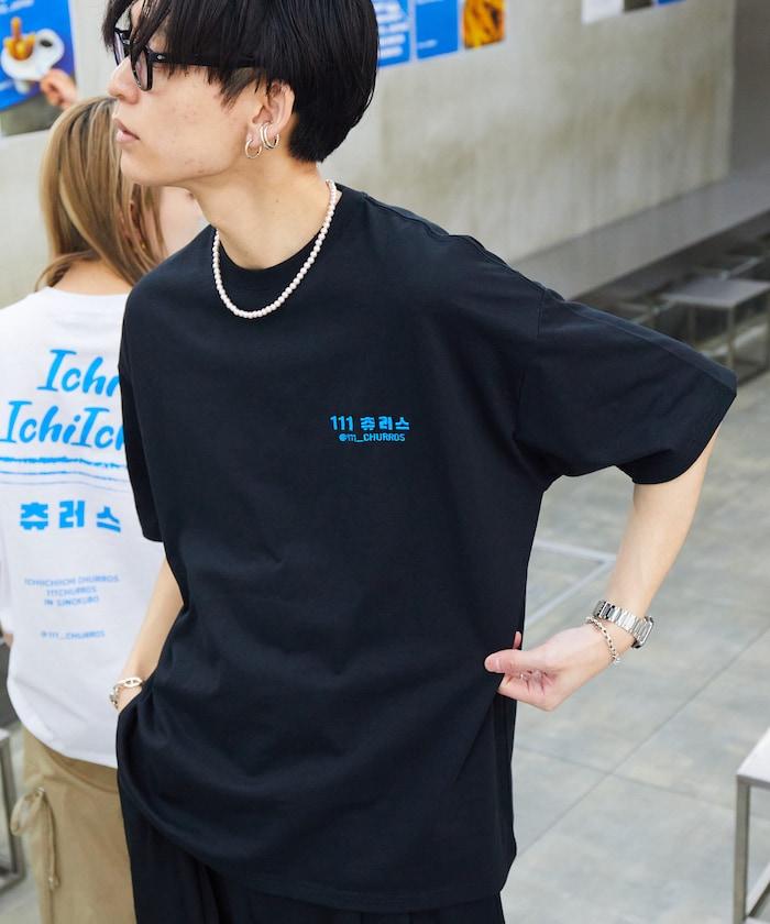 111根冬甩×FREAK'S STORE 大尺寸 後背印花 圓領 T恤