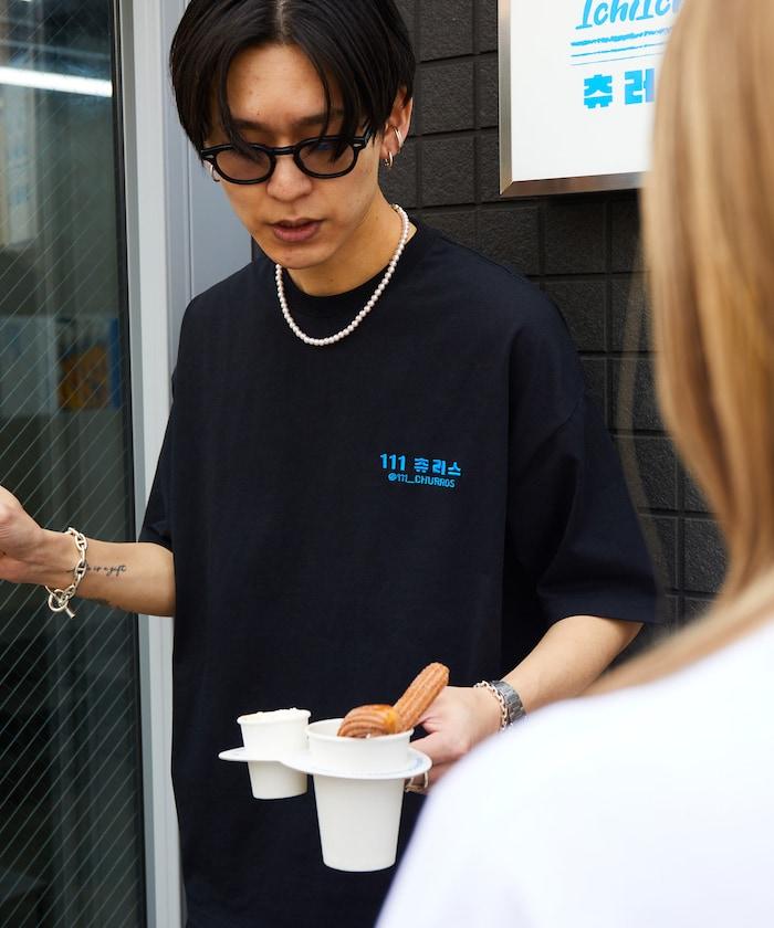 111根冬甩×FREAK'S STORE 大尺寸 後背印花 圓領 T恤