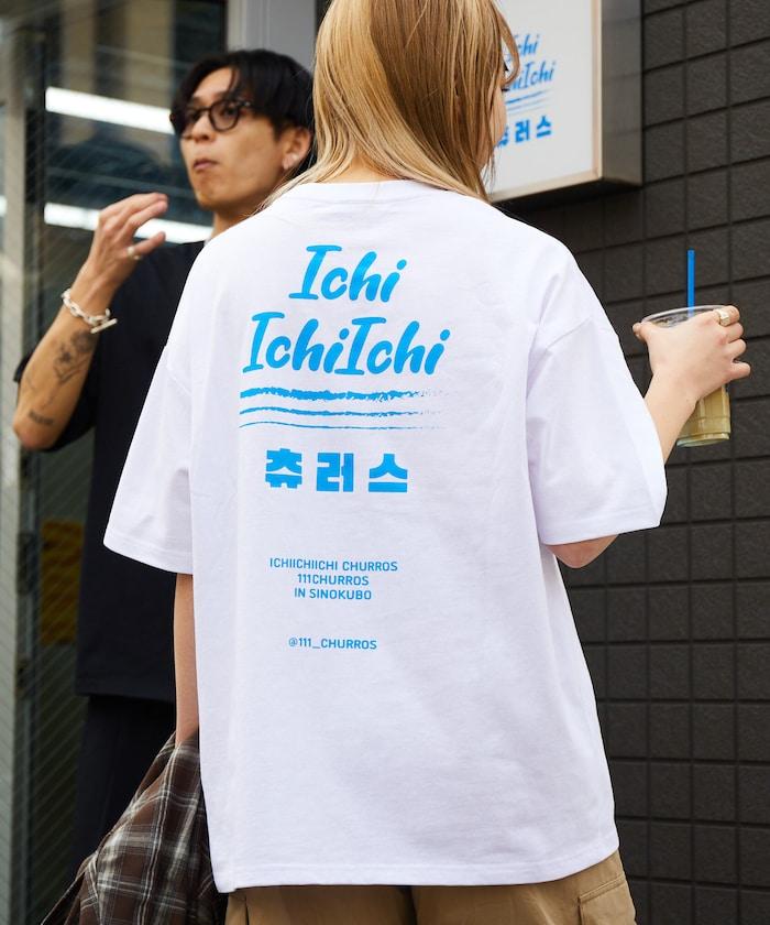 111根冬甩×FREAK'S STORE 大尺寸 後背印花 圓領 T恤