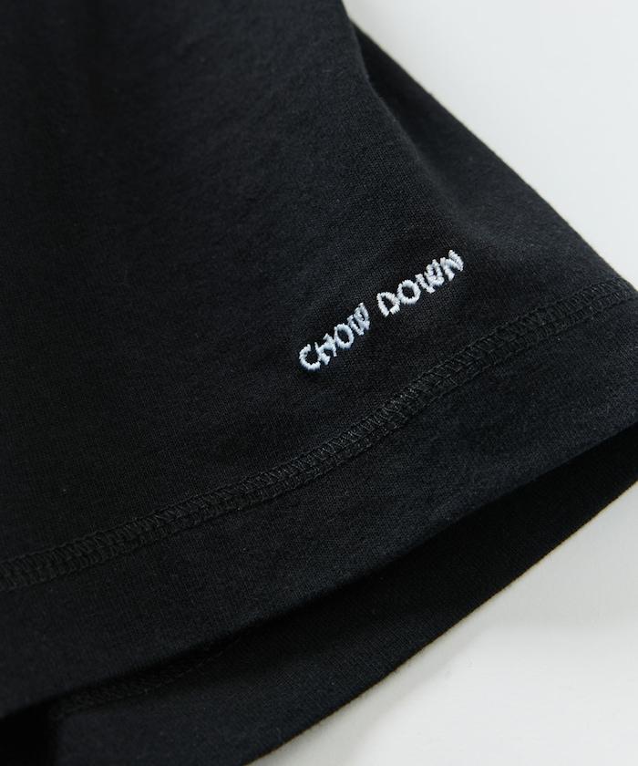 寬鬆剪裁 一點刺繡 圓領T恤/寬鬆剪裁