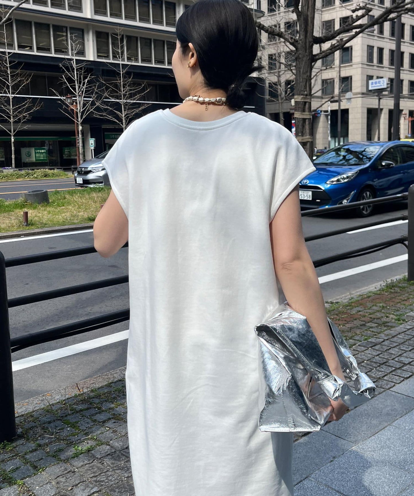 【櫻花×岡地企劃】前後2WAY拉鍊連衣裙