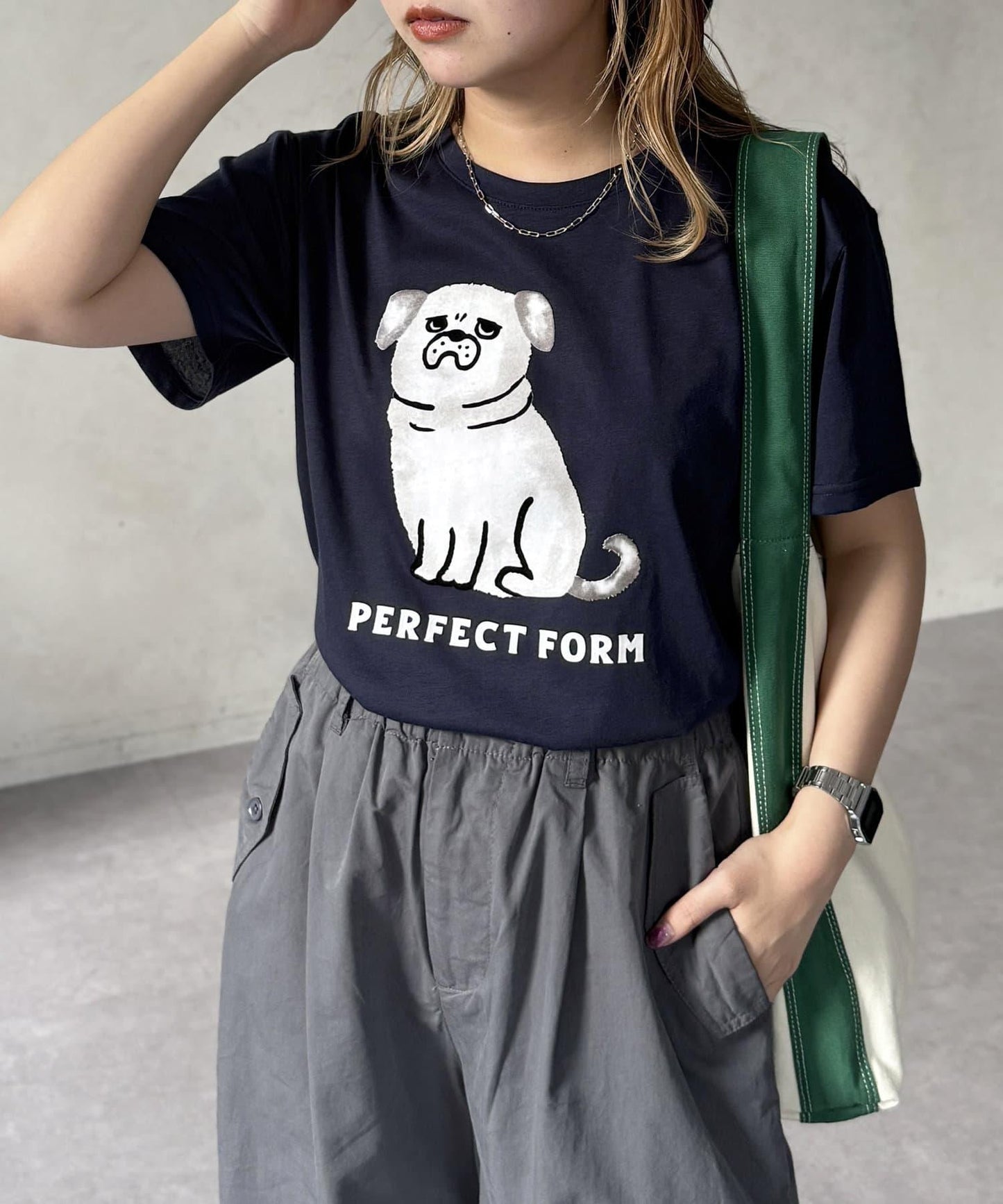 透明絨面短袖T-shirt