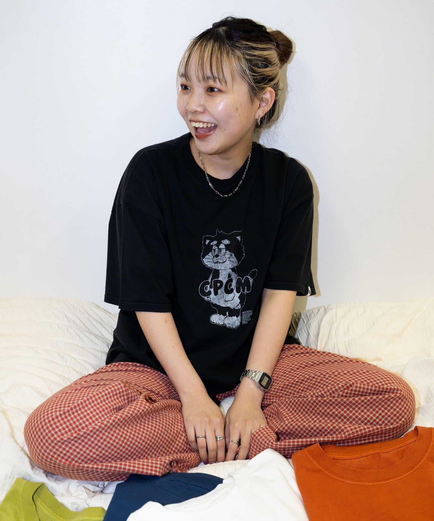 CPCM吉祥物印花T-shirt