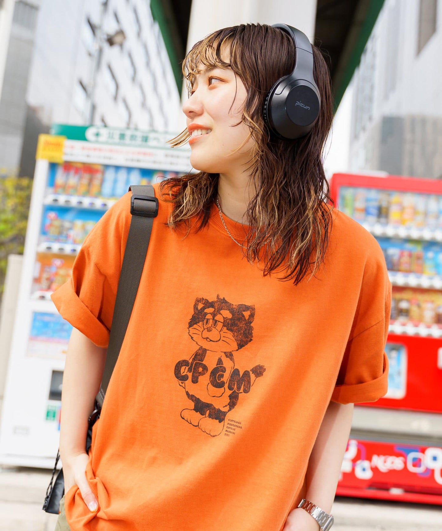 CPCM吉祥物印花T-shirt