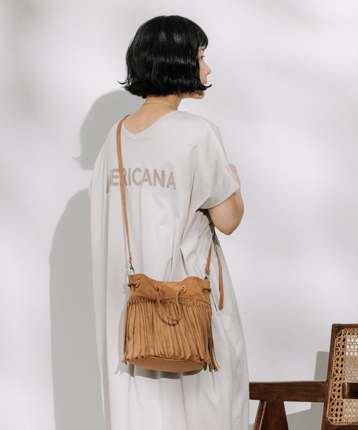 聯名 流蘇雙肩包