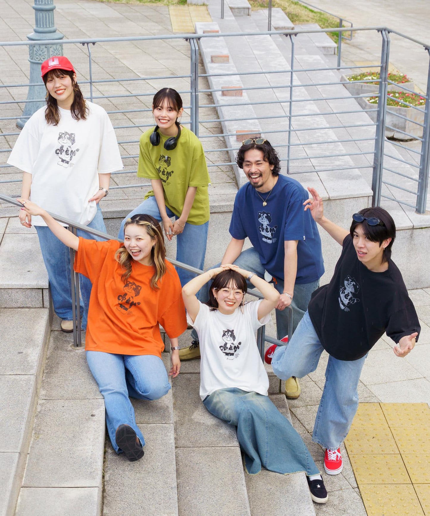CPCM吉祥物印花T-shirt