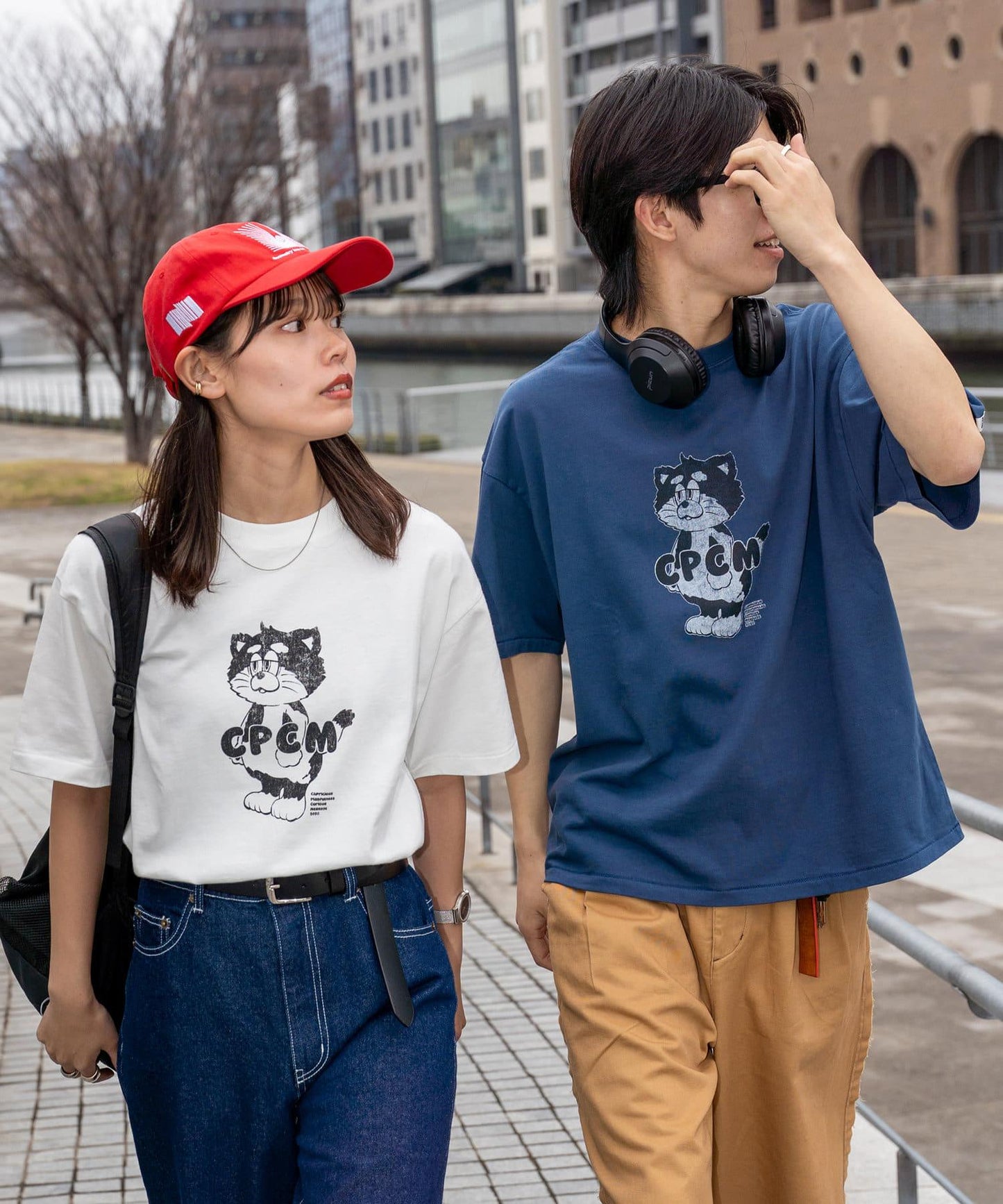 CPCM吉祥物印花T-shirt