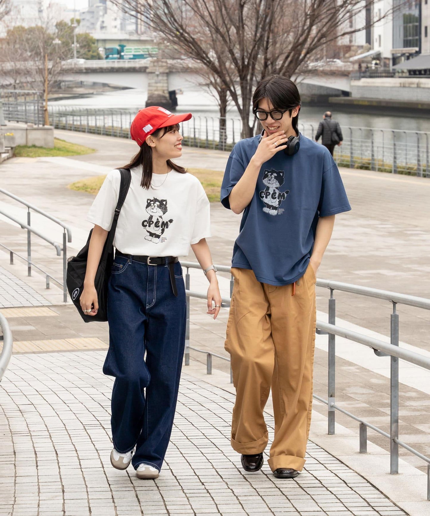 CPCM吉祥物印花T-shirt